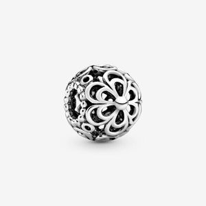 Pandora Openwork Apple Blossom Flower Charm